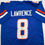Autographed/Signed DeMarcus Lawrence Boise State Blue College Football Jersey Beckett BAS COA