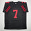 Autographed/Signed Charvarius Ward San Francisco Black Football Jersey Beckett BAS COA