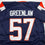 Autographed/Signed Dre Greenlaw Denver Blue Football Jersey Beckett BAS COA