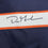 Autographed/Signed Dre Greenlaw Denver Blue Football Jersey Beckett BAS COA