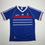 Autographed/Signed David Trezeguet France Blue Soccer Futbol Jersey Beckett BAS COA