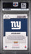 Graded 2025 Panini Instant Jaxson Dart #105 Rookie RC Football Card PSA 9 Mint