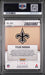Graded 2025 Panini Instant Tyler Shough #203 Rookie RC Football Card PSA 9 Mint
