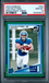 Graded 2025 Panini Donruss Cam Skattebo #302 Press Proof Green Rookie RC Football Card PSA 10 Gem Mint