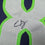 Framed Autographed/Signed Elijah Arroyo 35x39 Seattle Navy Blue Football Jersey JSA COA