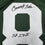 Framed Autographed/Signed Carroll Dale 35x39 Green Bay Green Football Jersey JSA COA
