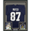 Framed Autographed/Signed Michael Mayer 35x39 Notre Dame Blue College Football Jersey Beckett BAS COA