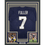 Framed Autographed/Signed Will Fuller 35x39 Notre Dame Blue College Football Jersey JSA COA