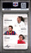 Graded 2024 Leaf Special Release Lionel Messi Alex Morgan Mia Hamm #ELE34 Exclusive Legends Edition Soccer Card PSA 10 Gem Mint