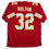 Autographed/Signed Nick Bolton Kansas City Red Football Jersey Beckett BAS COA