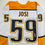 Autographed/Signed Roman Josi Nashville White Hockey Jersey JSA COA