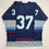Autographed/Signed Yanni Gourde Seattle Blue Hockey Jersey JSA COA