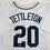 Autographed/Signed Mickey Tettleton Detroit White Baseball Jersey Beckett BAS COA