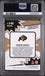 Graded 2025 Panini Prizm Draft Picks Shedeur Sanders #II-SSS Instant Impact Rookie RC Football Card PSA 9 Mint