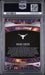 Graded 2025 Panini Prizm Draft Picks Quinn Ewers #15 Brilliance Rookie RC Football Card PSA 10 Gem Mint