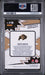 Graded 2025 Panini Prizm Draft Picks Travis Hunter #II-THR Instant Impact Rookie RC Football Card PSA 10 Gem Mint