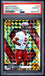 Graded 2025 Panini Mosaic Emeka Egbuka #376 Reactive Yellow Rookie RC Football Card PSA 10 Gem Mint