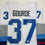 Autographed/Signed Yanni Gourde Seattle White Hockey Jersey JSA COA