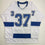 Autographed/Signed Yanni Gourde Tampa Bay White Hockey Jersey JSA COA