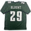 Autographed/Signed LeGarrette Blount Philadelphia Green Football Jersey JSA COA