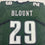 Autographed/Signed LeGarrette Blount Philadelphia Green Football Jersey JSA COA