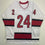 Autographed/Signed Seth Jarvis Carolina White Hockey Jersey JSA COA