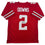 Autographed/Signed Caleb Downs Ohio State Red College Football Jersey JSA COA