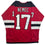 Autographed/Signed Simon Nemec New Jersey NJ Red Hockey Jersey JSA COA