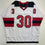 Autographed/Signed Martin Brodeur New Jersey NJ White Hockey Jersey Beckett BAS COA