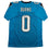 Autographed/Signed Brian Burns Carolina Blue Football Jersey JSA COA