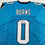Autographed/Signed Brian Burns Carolina Blue Football Jersey JSA COA