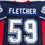 Autographed/Signed London Fletcher Buffalo Blue Football Jersey Beckett COA