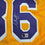 Autographed/Signed Marcus Smart Los Angeles Yellow Basketball Jersey Beckett BAS COA
