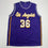 Autographed/Signed Marcus Smart Los Angeles Purple Basketball Jersey Beckett BAS COA