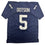 Autographed/Signed Jahan Dotson Penn State Blue College Football Jersey Beckett BAS COA