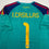Autographed/Signed Iker Casillas Spain Teal Soccer Futbol Jersey Beckett BAS COA