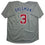 Autographed/Signed Alex Bregman Chicago Grey Baseball Jersey Beckett BAS COA