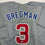 Autographed/Signed Alex Bregman Chicago Grey Baseball Jersey Beckett BAS COA