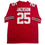 Autographed/Signed Lamar Bo Jackson Ohio State Red College Football Jersey Beckett BAS COA