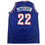 Autographed/Signed Darryn Peterson Kansas Blue College Basketball Jersey PSA/DNA COA