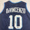 Autographed/Signed Donte DiVincenzo Villanova Blue College Basketball Jersey Beckett BAS COA