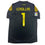 Autographed/Signed Iker Casillas Real Madrid Black Soccer Futbol Jersey Beckett BAS COA