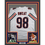 Framed Autographed/Signed Montez Sweat 35x39 Chicago White Football Jersey PSA/DNA COA