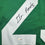 Autographed/Signed D'Angelo Ponds New York Green Football Jersey JSA COA