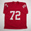 Autographed/Signed Dan Dierdorf Arizona Red Football Jersey Beckett BAS COA