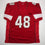 Autographed/Signed Isaiah Simmons Arizona Red Football Jersey Beckett BAS COA