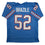 Autographed/Signed Robert Brazile Houston Blue Football Jersey JSA COA