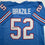 Autographed/Signed Robert Brazile Houston Blue Football Jersey JSA COA