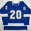 Autographed/Signed Nick Paul Tampa Bay Blue Hockey Jersey JSA COA