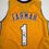 Autographed/Signed Jordan Farmar Los Angeles Yellow Basketball Jersey Upper Deck UDA COA
